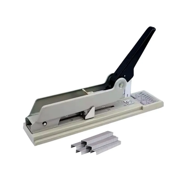 Kit Grampeador Longo 200 Folhas e 2000 Grampo 23/6 23/24mm - Motivate - Papelaria