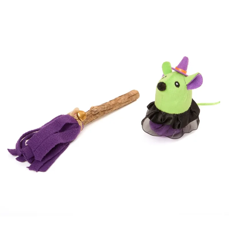 Brinquedo Pelúcia para Gatos Halloween Bruxa Luxo Savana - Savana Pet