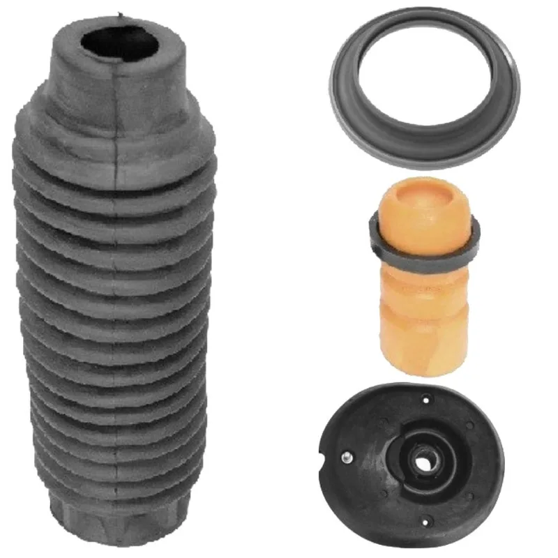 Kit Coxim Batente Coifa Amortecedor Dianteiro C3 2003 a 2012