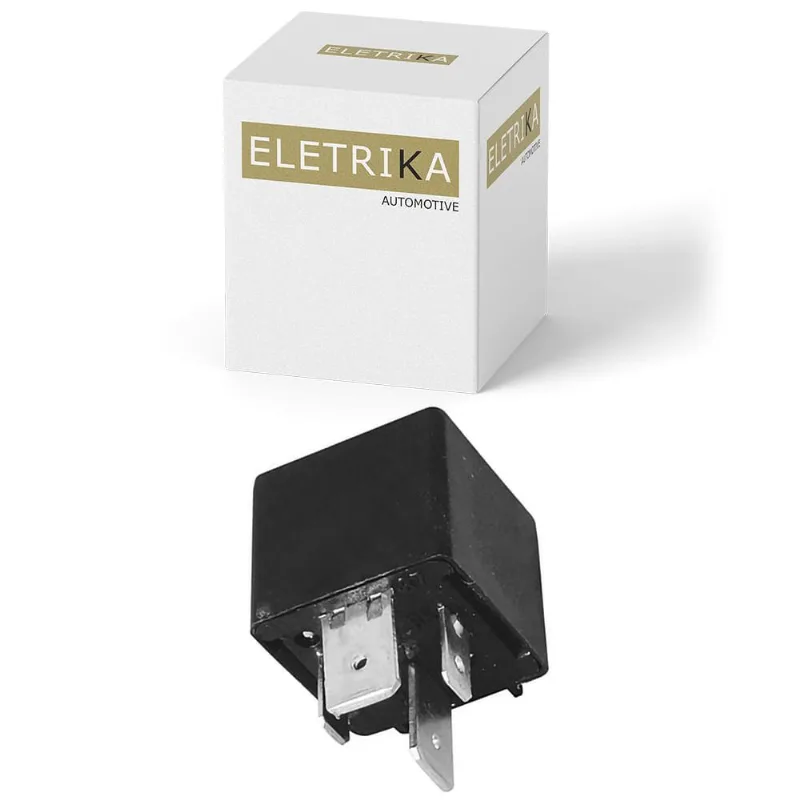 Relê Auxiliar Universal 70A 12V 4 Terminais Eletrika
