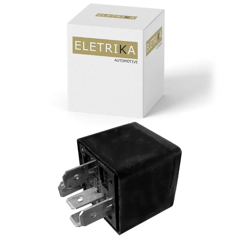 Relê Auxiliar Reversor Universal 10A/40A 12V 5 Terminais