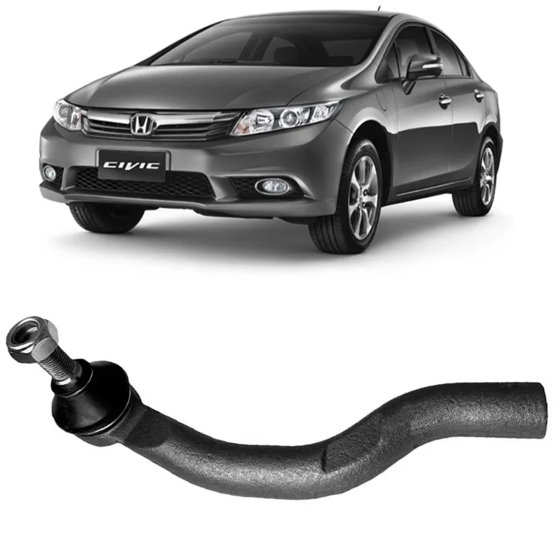 Terminal Direção Passageiro Civic 2012 A 2016 Newparts