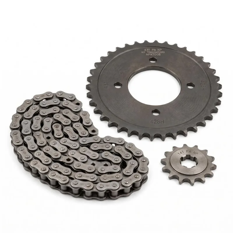 Kit Corrente Coroa Pinhão Cg 125 Titan 428h 116l 43t/14t