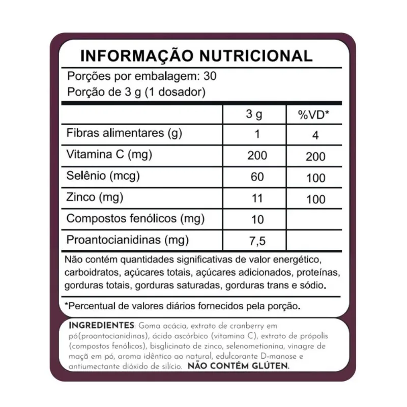 Shot Íntimo Para Imunidade Dita Cuja 90g
