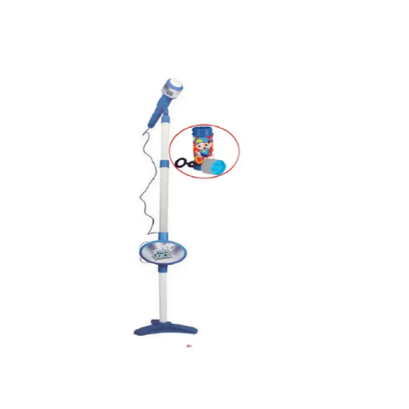 Microfone Infantil Rock Star Com Luz e Som Azul - Zoop Toys
