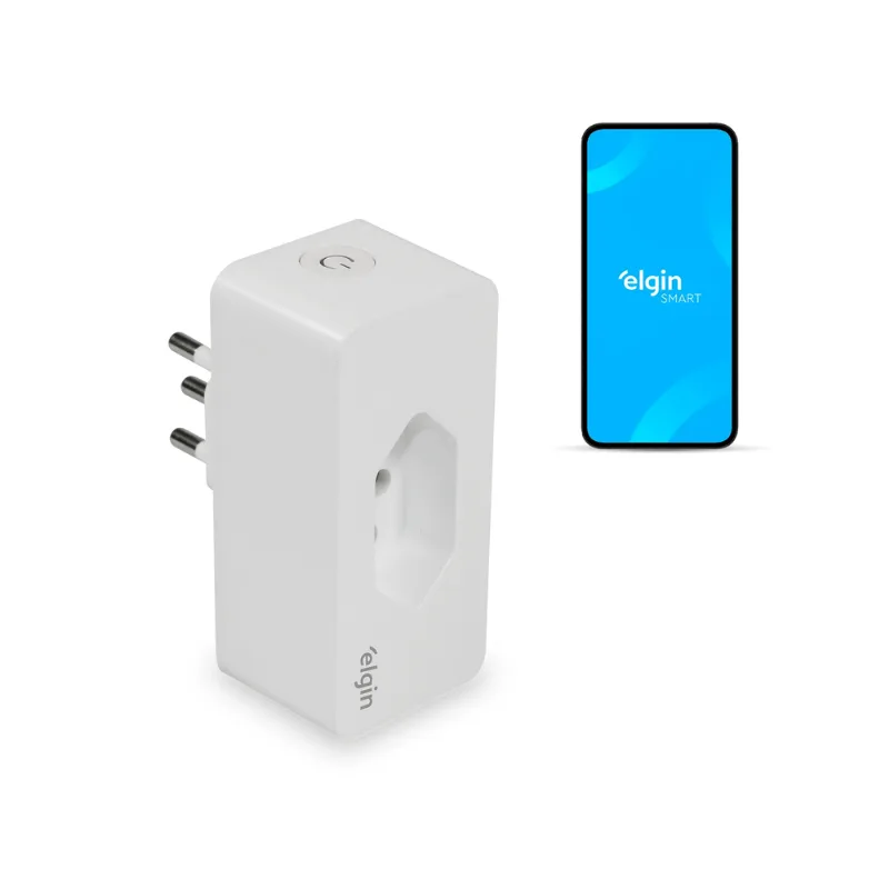 Plugue Smart de Tomada - 16A Compatível com Alexa e Google Home Bivolt