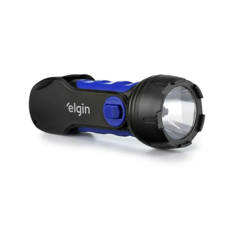 Lanterna Recarregável Power Led Iluminação Potente Bivolt Elgin 0,5W 500mAh - Elgin - Agro