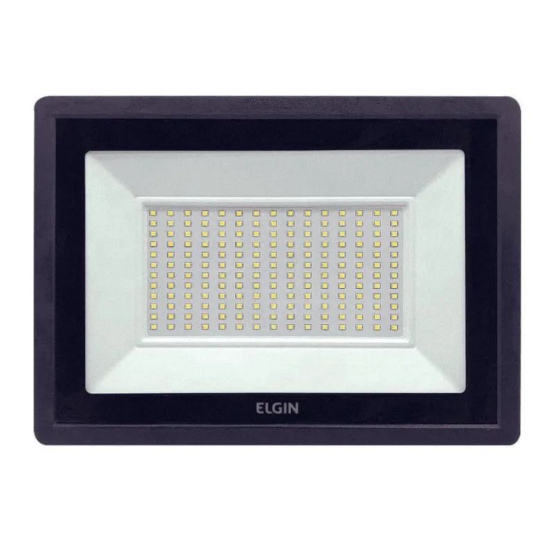 Projetor LED elgin 150W 6500K Preto
