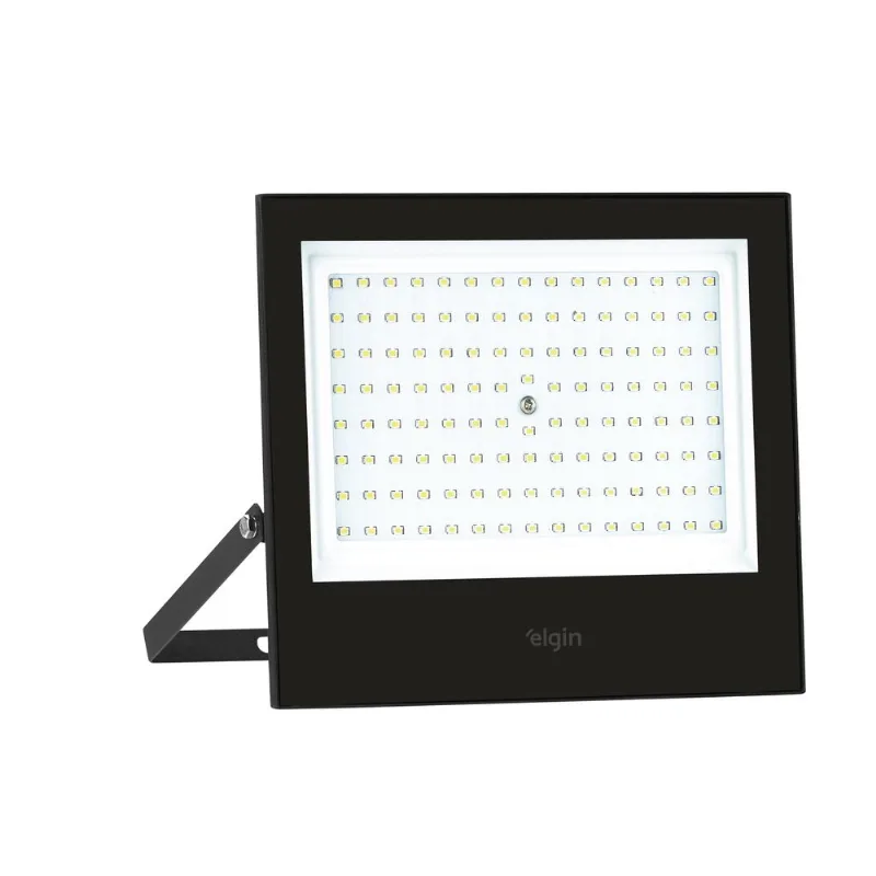 Refletor Led 200W 6500K Preto Elgin - Elgin