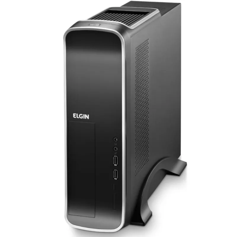 Desktop Elgin E3SF Slim H310 i3-9100 120GB SSD 4GB 2 SER 6 USB 3200 - Elgin