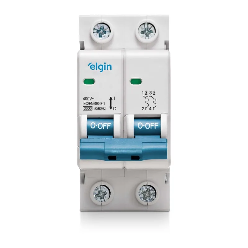 Mini Disjuntor Bipolar 40A Elgin - Elgin