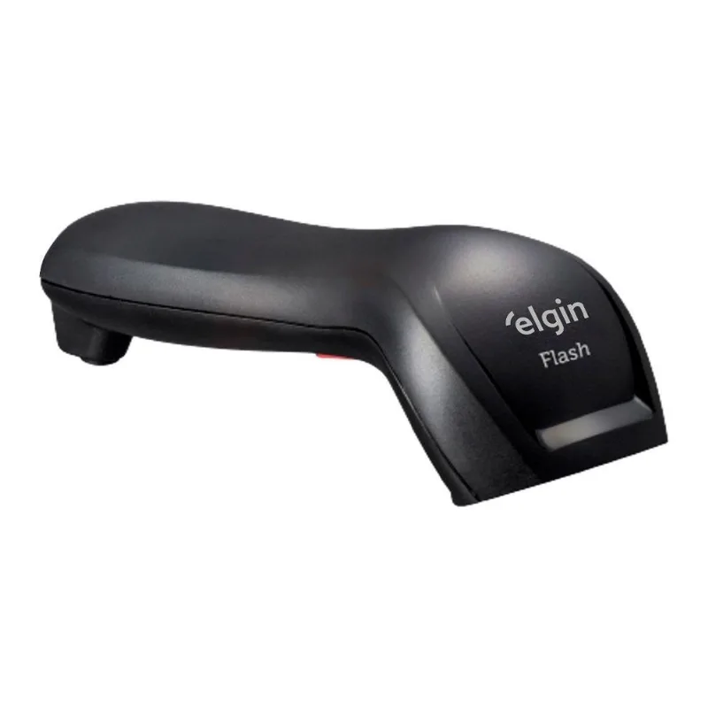 Leitor de Código De Barras de Mão Elgin Preto, Flash ii, USB - Elgin