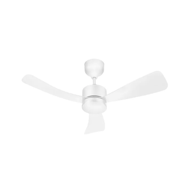 Ventilador De Teto Silence Air Com 3 Pás 6 Niveis De Velocidade e Iluminação Led 30W Bivolt Branco Elgin