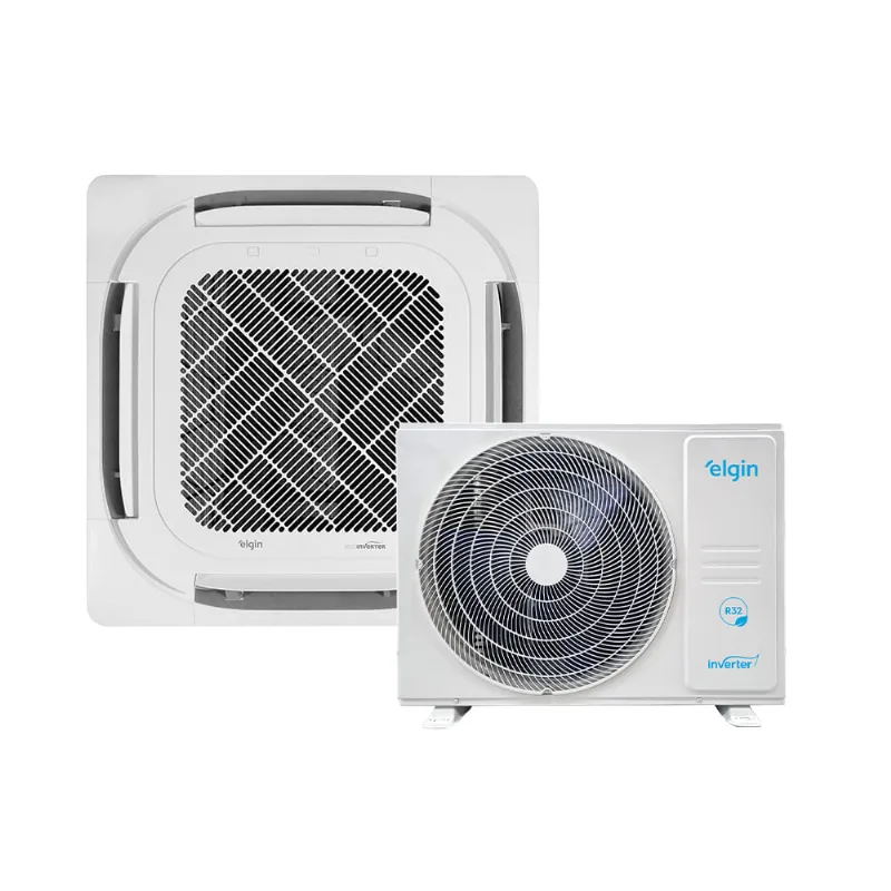 Ar Condicionado Cassete Eco Inverter - 24.000 BTU/H Quente e Frio 220V - Elgin