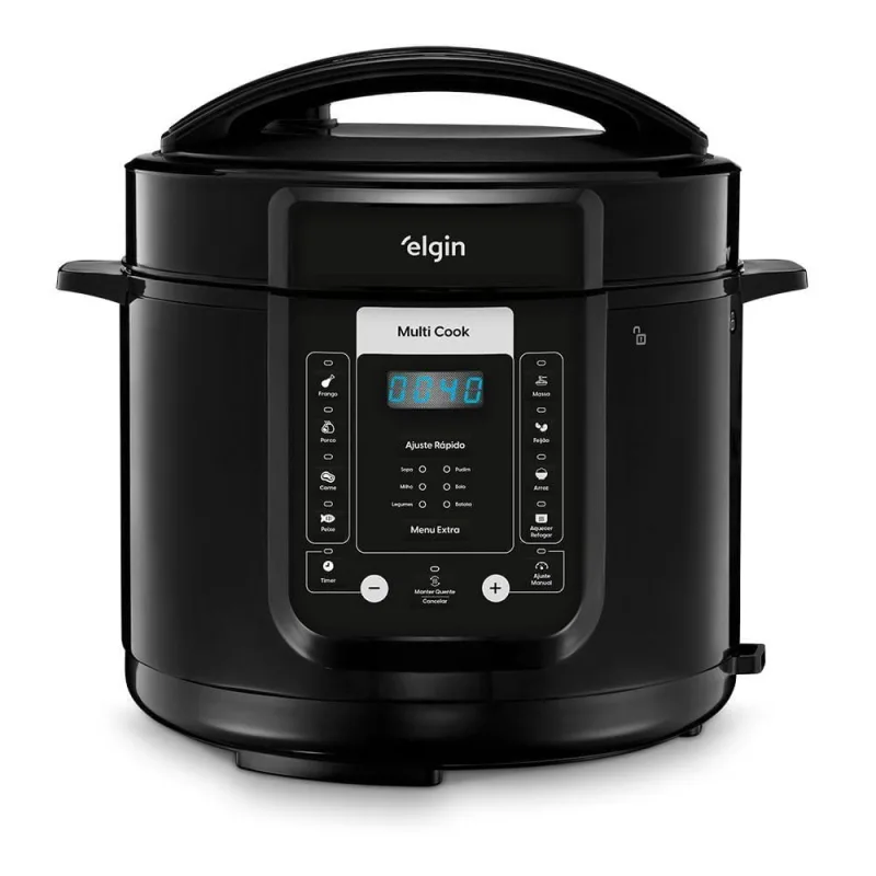 Panela de Pressão Elétrica Digital Elgin Multi Cook 5L 900W Inox 220V - Elgin - Agro