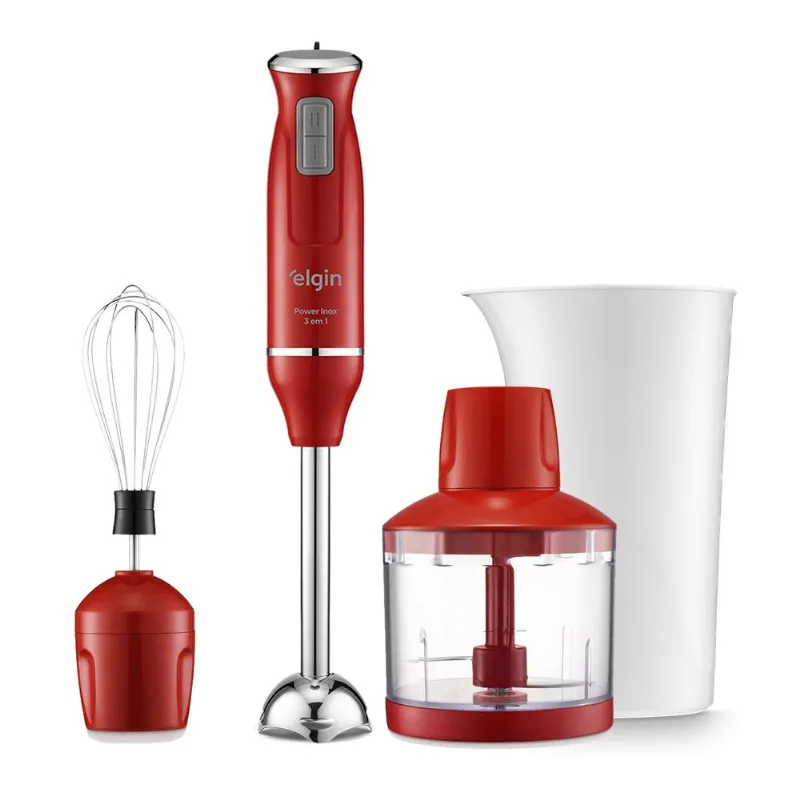 Mixer Power Red 3 em 1 Elgin Mixer Power Red 3 em 1 127V
