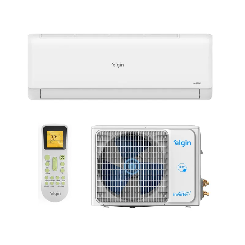 Ar Condicionado Split Hi Wall - Inverter R-32 - Eco Iii - Wi-fi - Elgin - 12.000 BTUs - Frio 220v Monofásico