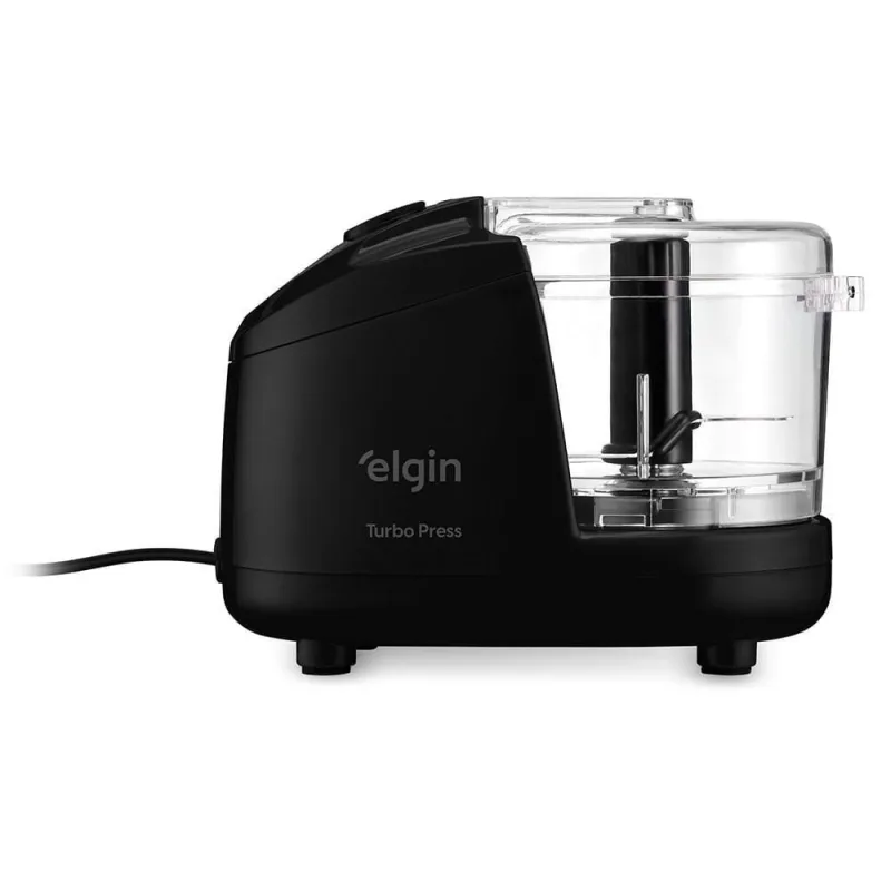 Mini Processador de Alimentos Elgin Turbo Express 5 em 1 150W Preto 110V - Elgin - Agro