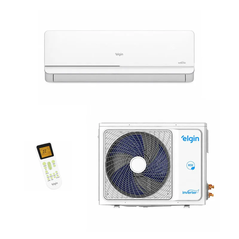 Ar Condicionado Split HW Eco Star Inverter Elgin 12000 BTUs R 32 Só Frio 127V