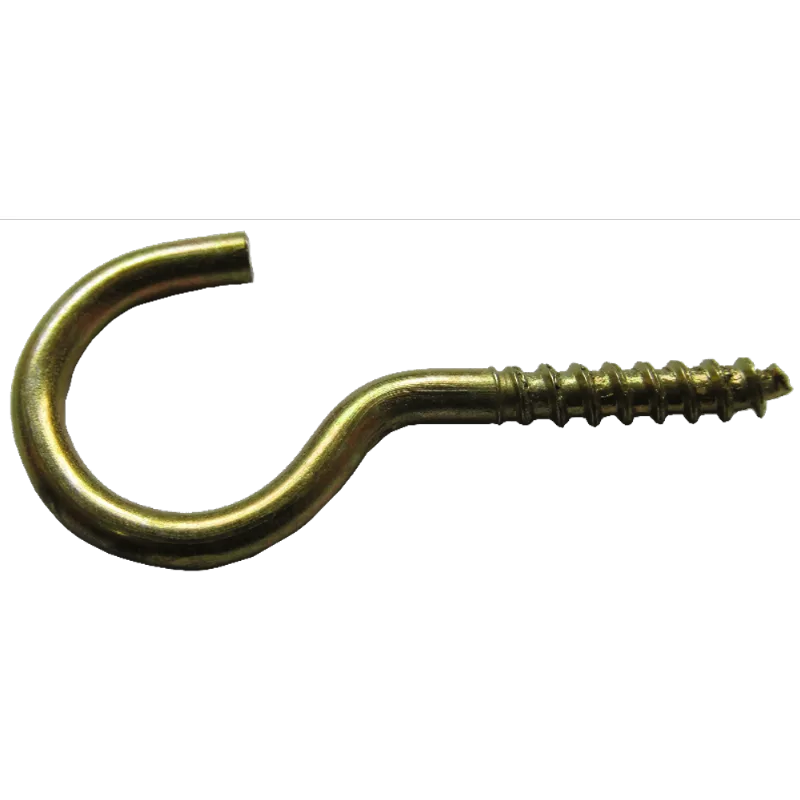 Gancho bi cromatizado para madeira 17x40mm 100 Peças Bricopack - Bricopackx