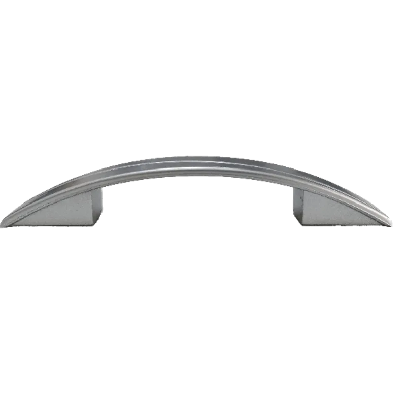 Puxador para Móveis 128mm Cromado Prata Bricopack