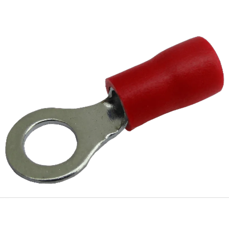 Terminal Anel Vermelho Para Fios De 0,5 1,5mm 5/32 50 Peças Bricopack