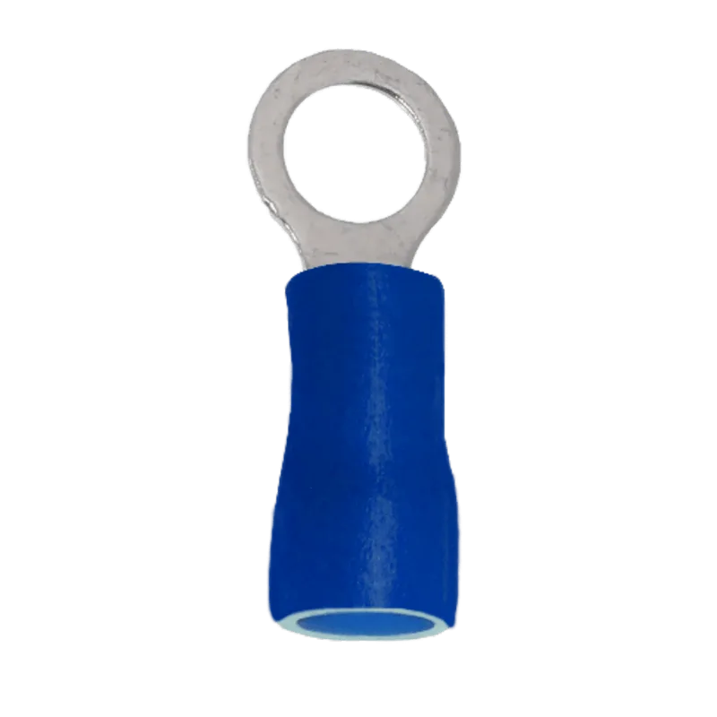 Terminal Anel Azul Para Fios De 1,5 A 2,5mm 3,16 50 Peças Bricopack