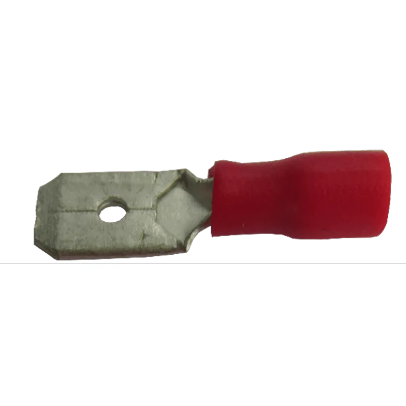 Terminal Macho Vermelho Para Fios 1,5 A 2,5mm 50 Peças Bricopack