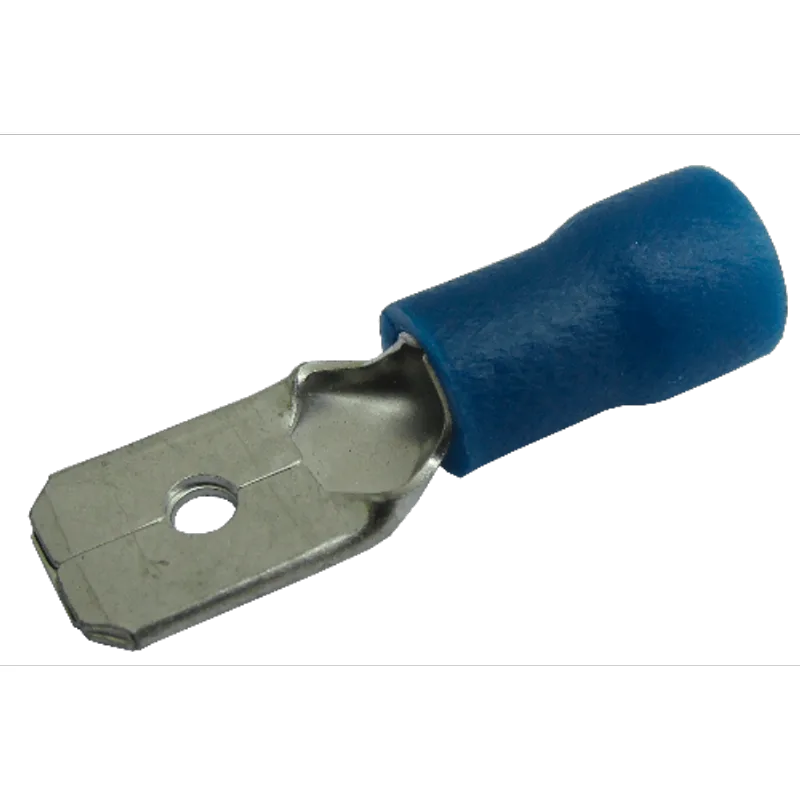 Terminal Macho Azul 1,5 A 2,5mm 05 Peças Bricopack