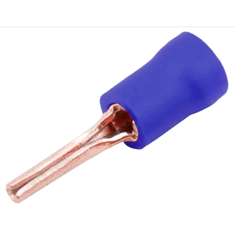 Terminal Pino Azul 1,5 A 2,5mm 05 Peças Bricopack