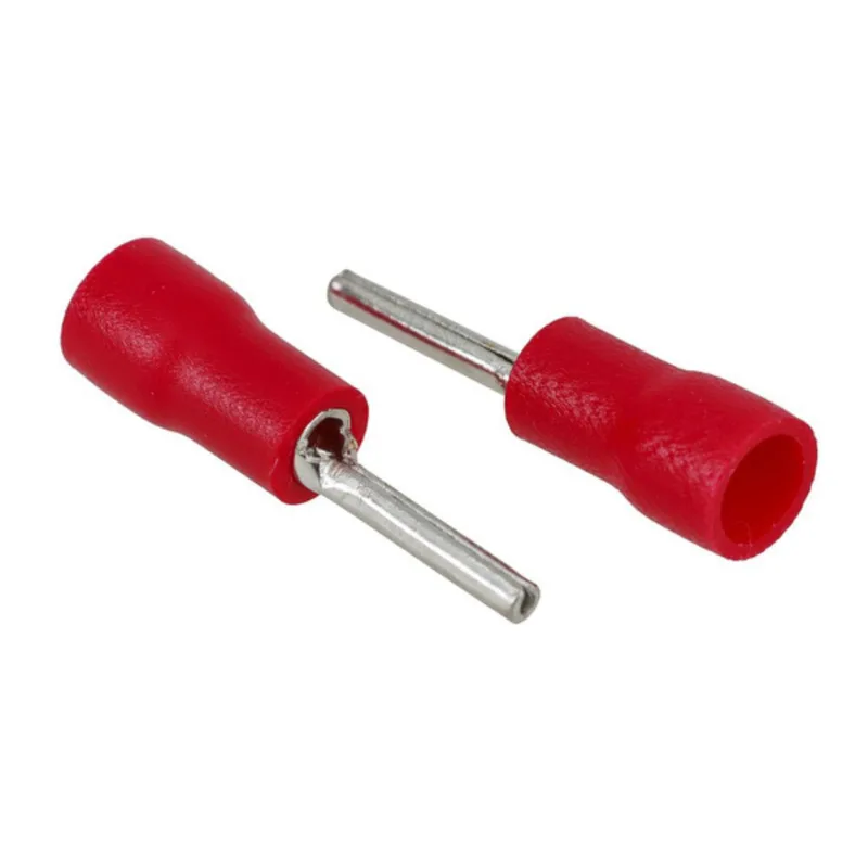 Terminal Pino Vermelho 0,5 A 1,5mm 05 Peças Bricopack