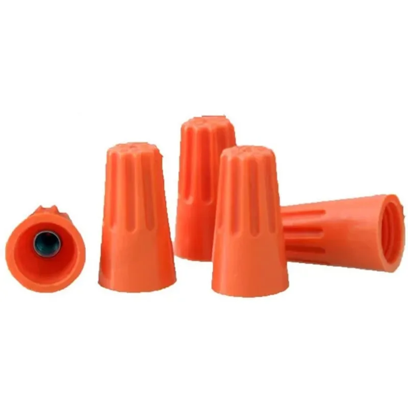 Uniao Para Fios Laranja 1,5 A 6,0mm Plug 50 Peças Bricopack