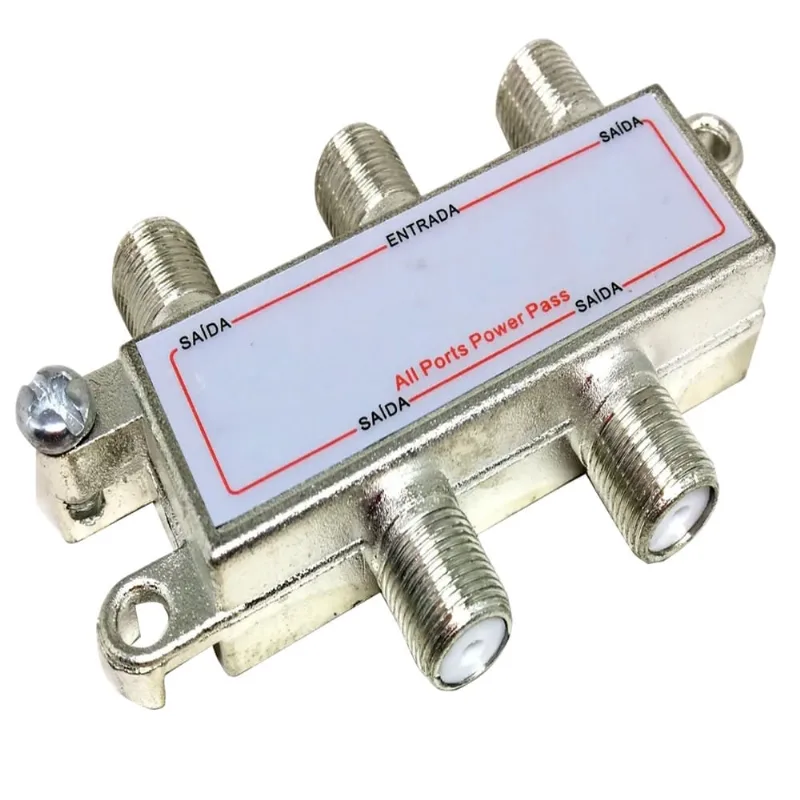 Divisor De Sinal Cabo Coaxial 3x75 01 Peça Bricopack