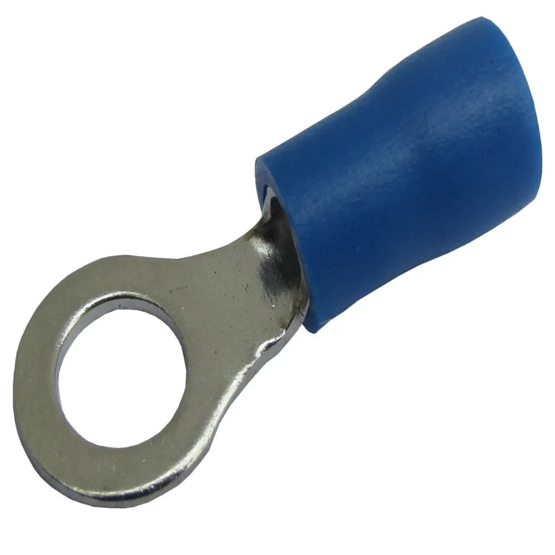 Terminal Anel Azul 1,5 A 2,5 1/4" 5Pcs Bricopack - Bricopackx