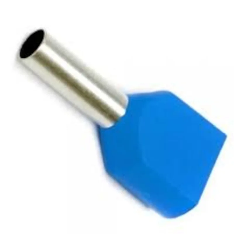 Terminal Ilhos Tubular Azul 2,5Mm² 5 Peças Bricopack - Bricopackx
