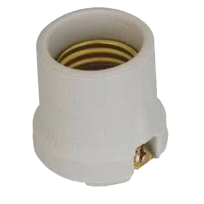 Soquete Porcelana 16A 500V Cinza E40 1 Peça Bricopack - Bricopackx