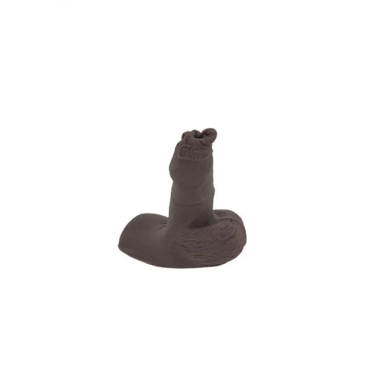 Packer Para Volume 13cm Brauli Marrom - Lovetoys - Cor: Marrom - Não Disponível - Bem Estar Sexual