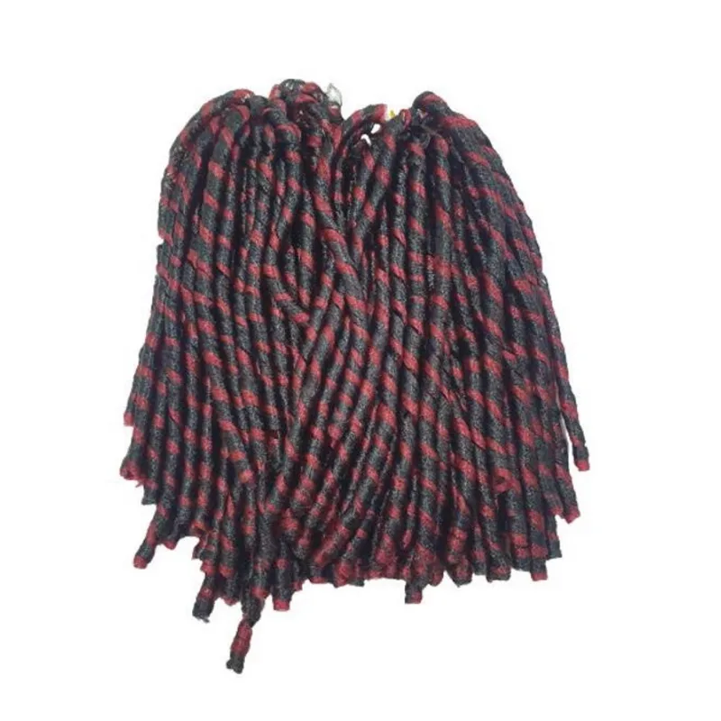 Cabelo Nina Soft Dread Fibra Sintética 360G Crochet Braid