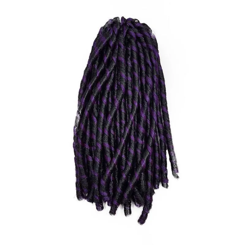 Cabelo Nina Soft Dread Fibra Sintética 360G Crochet Braid