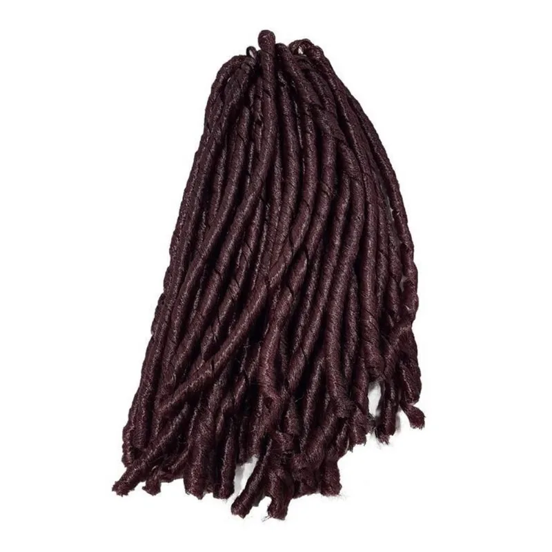 Cabelo Nina Soft Dread Fibra Sintética 360G Crochet Braid