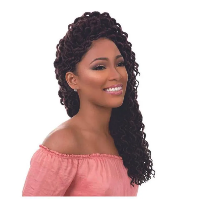 Cabelo Micro Mola Fibra Sintética 60G Crochet Braid