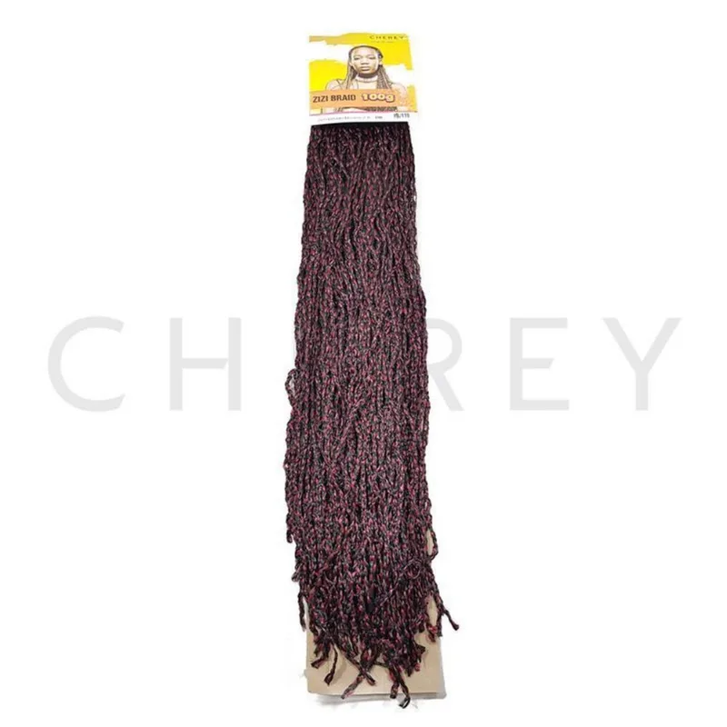 Aplique Cabelos Zizi Braid Fibra Sintética 100G Crochet
