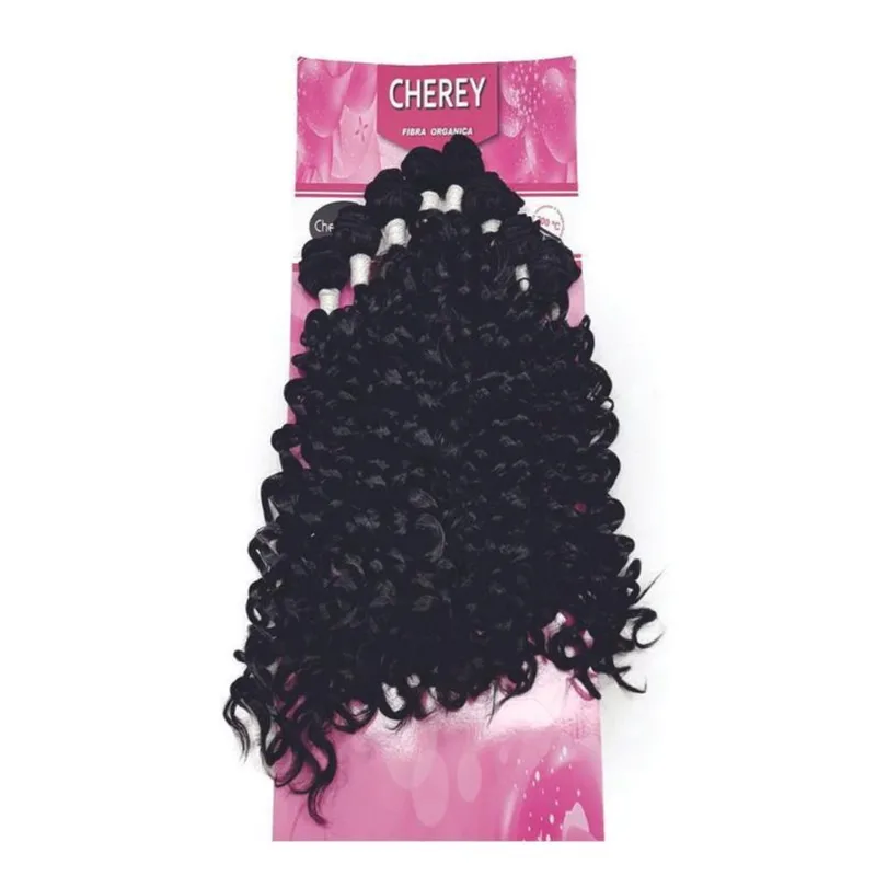 Aplique De Cabelo Nubia Fibra Orgânica 240G Para Entrelace