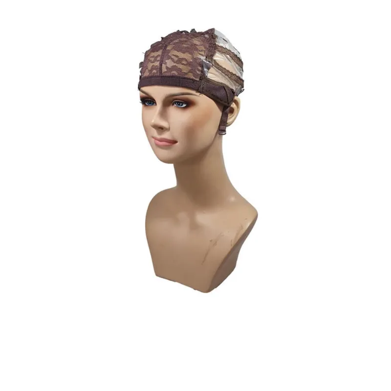 Touca Para Confecção De Peruca Lace Wig Marrom Escuro