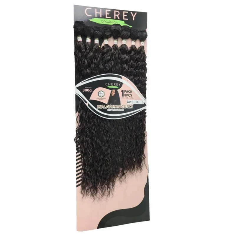 Cabelo Malaysian Organico Para Entrelace 300G 65-70-75