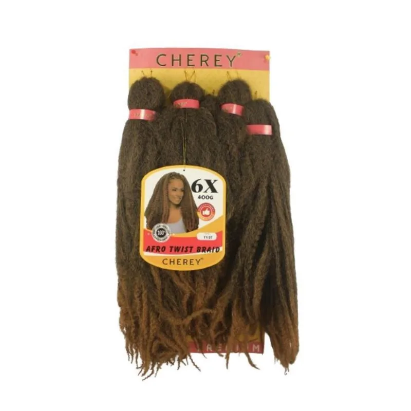Cabelo Afro Twist 6X Pacotão 400G Cherey Marley