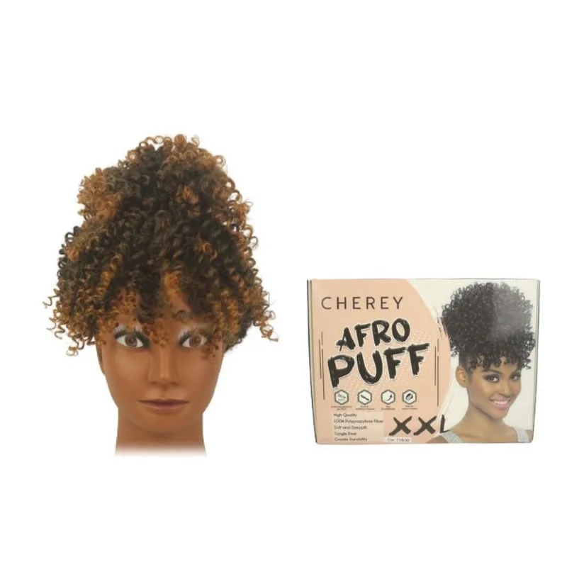 Aplique Afro Puff Xxl Organico