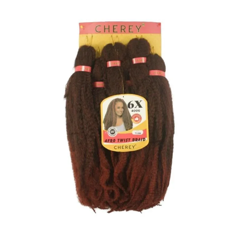 Cabelo Afro Twist 6X Pacotão 400G Cherey Marley