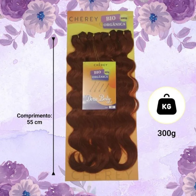 Cabelo Bio Orgânico Doris 55Cm 300G Entrelace