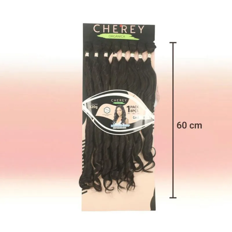 Cabelo Orgânico Natural Crimp 320G